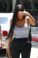 KIM KARDASHIAN Out for Lunch in Studio City 08/24/2017