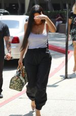 KIM KARDASHIAN Out for Lunch in Studio City 08/24/2017