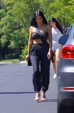 KIM KARDASHIAN Out in Los Angeles 08/14/2017
