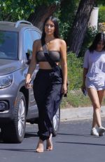 KIM KARDASHIAN Out in Los Angeles 08/14/2017