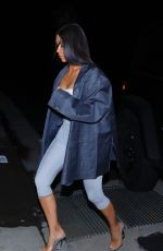 KIM KARDASHIAN Visiting Friends in Bel Air 08/12/2017