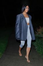 KIM KARDASHIAN Visiting Friends in Bel Air 08/12/2017
