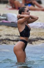 KIMBERLEY GARNER in Bikini at a Beach in St. Tropez 07/31/2017