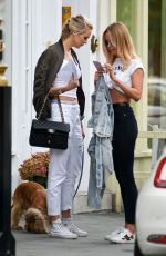 KIMBERLEY GRARNER at Peggy Porschen Cake Shop in London 08/23/2017