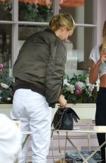 KIMBERLEY GRARNER at Peggy Porschen Cake Shop in London 08/23/2017