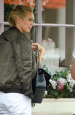 KIMBERLEY GRARNER at Peggy Porschen Cake Shop in London 08/23/2017