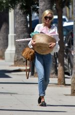 KIMBERLY STEWART Out Shopping in Los Angeles 08/17/2017