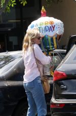 KIRSTEN DUNST Leaves a Party Store in Los Angeles 08/23/2017
