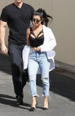 KOURTNEY KARDASHIAN Leaves Independence Studio in Woodland Hills 08/18/2017