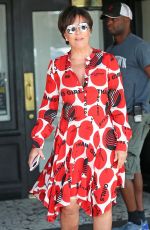 KRIS JENNER and Scott Disick at Maria