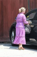 KRISTEN BELL Leaves a Friends House in Hollywood 08/16/2017