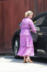 KRISTEN BELL Leaves a Friends House in Hollywood 08/16/2017