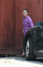 KRISTEN BELL Leaves a Friends House in Hollywood 08/16/2017