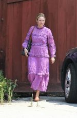KRISTEN BELL Leaves a Friends House in Hollywood 08/16/2017