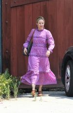 KRISTEN BELL Leaves a Friends House in Hollywood 08/16/2017