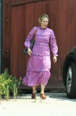 KRISTEN BELL Leaves a Friends House in Hollywood 08/16/2017