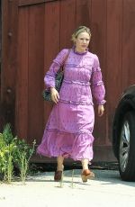 KRISTEN BELL Leaves a Friends House in Hollywood 08/16/2017