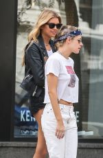 KRISTEN STEWART and STELLA MAXWELL Out in New York 08/28/2017