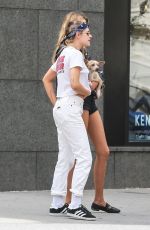 KRISTEN STEWART and STELLA MAXWELL Out in New York 08/28/2017