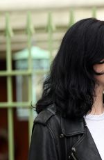 KRYSTEN RITTER on the Set of Jessica Jones in New York 08/16/2017