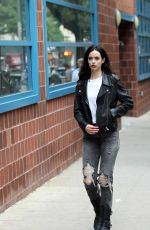 KRYSTEN RITTER on the Set of Jessica Jones in New York 08/16/2017
