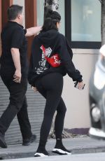 KYLIE JENNER at Nobu Restaurant in Beverly Hills 07/31/2017