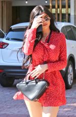 KYLIE JENNER Leaves Il Tramezzino Restaurant in Beverly Hills 08/14/2017