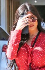 KYLIE JENNER Out for Lunch in Studio City 08/14/2017