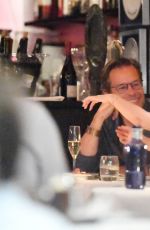 KYLIE MINOGUE and Guy Pearce Out for Dinner in London 08/20/2017