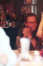 KYLIE MINOGUE and Guy Pearce Out for Dinner in London 08/20/2017