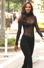 LAIS RIBEIRO at Victoria’s Secret Offices in New York 08/28/2017