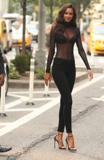 LAIS RIBEIRO at Victoria’s Secret Offices in New York 08/28/2017