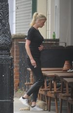 LARA STONE Out for a Drink at Primrose Hill Pub 08/23/2017