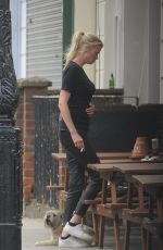 LARA STONE Out for a Drink at Primrose Hill Pub 08/23/2017