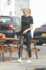 LARA STONE Out for a Drink at Primrose Hill Pub 08/23/2017