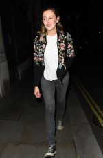 LAURA CARMICHAEL Night Out in London 08/04/2017