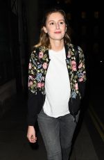 LAURA CARMICHAEL Night Out in London 08/04/2017