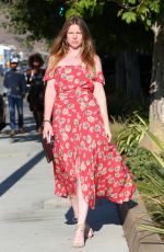 LAUREN ASHLEY Leaves Nobu in Malibu 08/20/2017