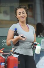 LAUREN GOODGER at a Gas Station in Essex 08/23/2017