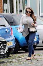 LAUREN GOODGER Out and About in Essex 08/09/2017