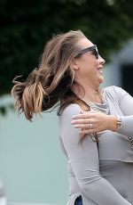 LAUREN GOODGER Out and About in Essex 08/09/2017