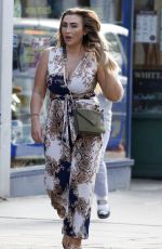 LAUREN GOODGER Out and About in Essex 08/30/2017