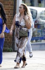LAUREN GOODGER Out and About in Essex 08/30/2017