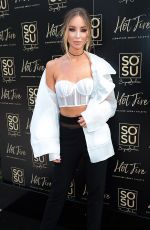 LAUREN POPE at Hot Fire Signature Smoky Eye Shadow Palette Launch in Dublin 08/24/2017