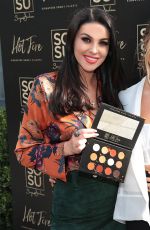 LAUREN POPE at Hot Fire Signature Smoky Eye Shadow Palette Launch in Dublin 08/24/2017