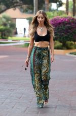 LAUREN POPE Out and About in Marbella 08/08/2017