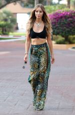 LAUREN POPE Out and About in Marbella 08/08/2017
