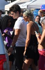 LEXY PANTERRA and Gregg Sulkin at a Vintage Flea Market in Hollywood 08/14/2017