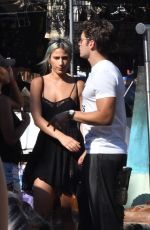 LEXY PANTERRA and Gregg Sulkin at a Vintage Flea Market in Hollywood 08/14/2017