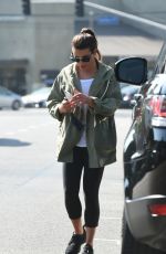 LEA MICHELE Out for Lunch in Los Angeles 08/25/2017